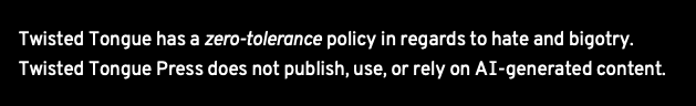 AI submission guidelines screenshot from Twisted Tongue